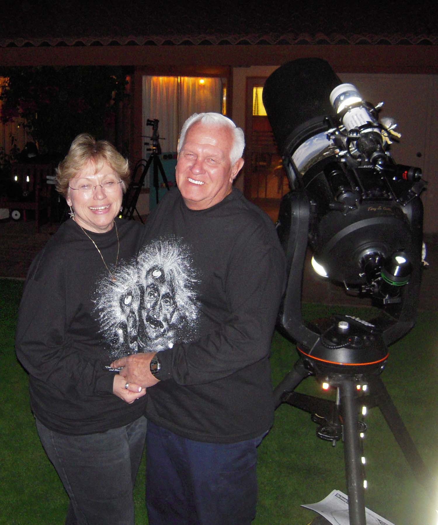 Jerry and Barbara at Rancho de los Caballeros